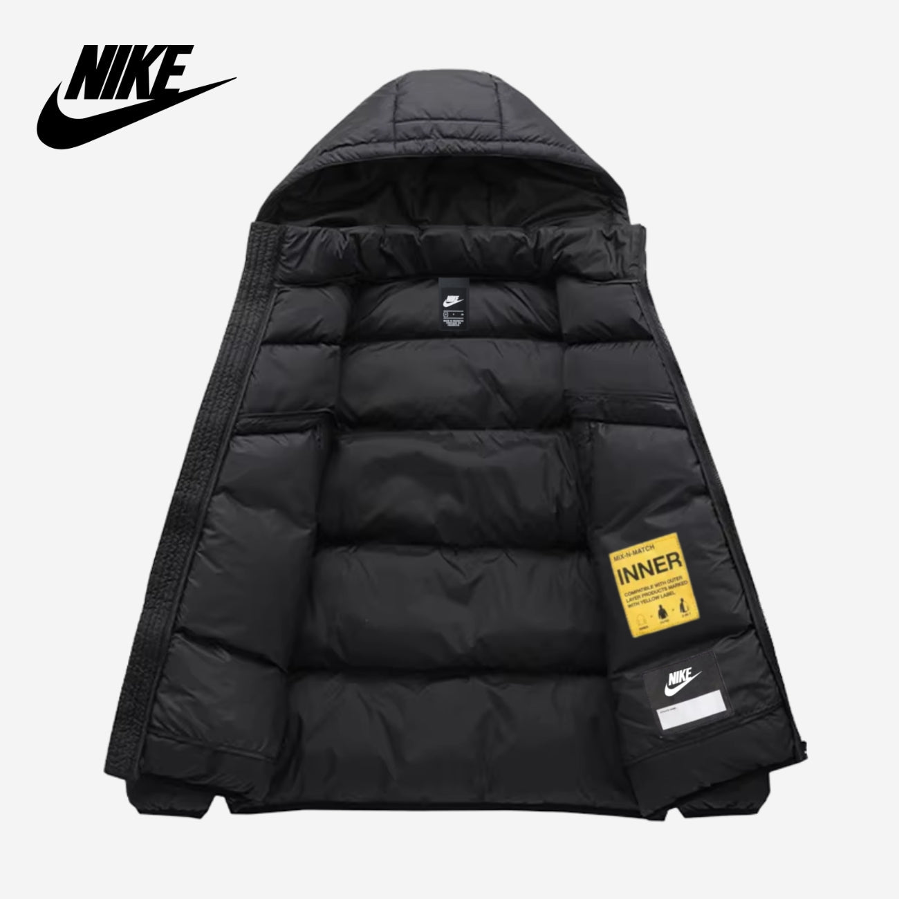 Giacca trapuntata con cappuccio || Liquidazione di magazzino