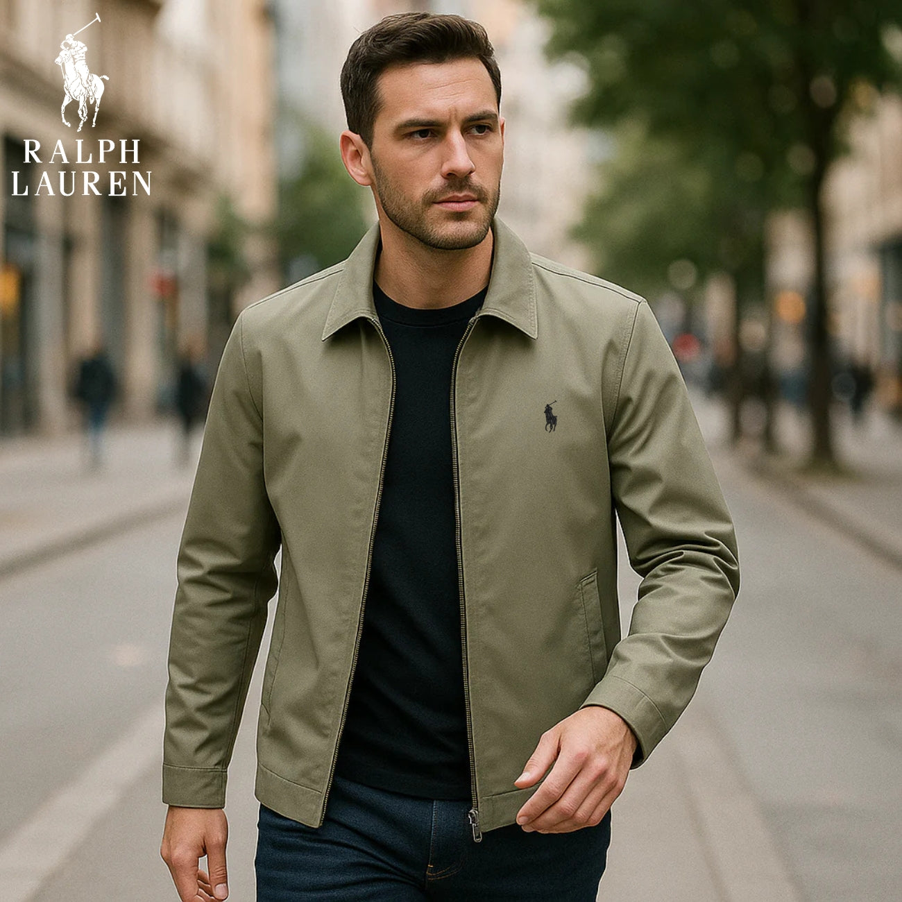 Giacca Elegante con Zip || SALDI DI LIQUIDAZIONE