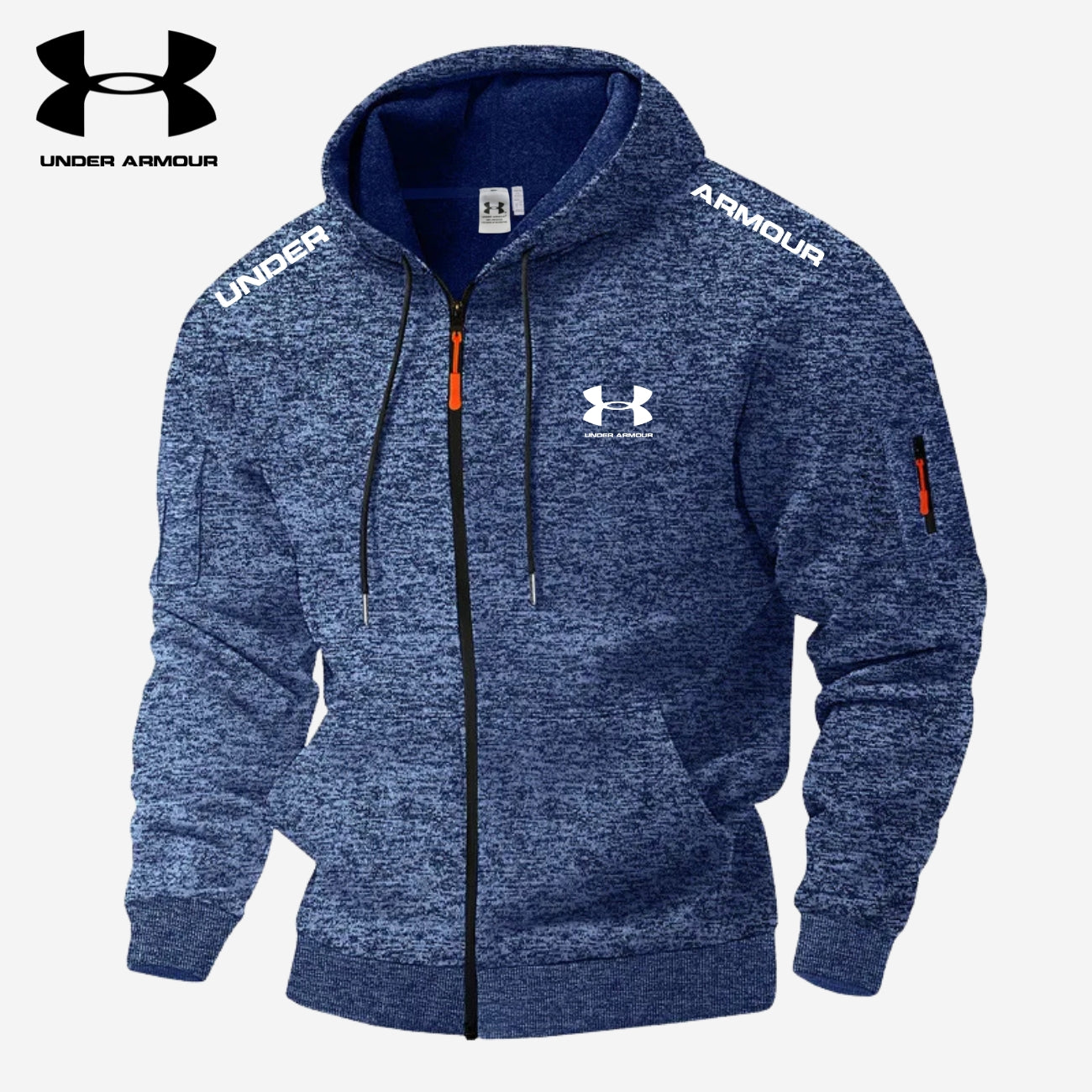 Felpa con cappuccio casual con zip || Svendita Totale