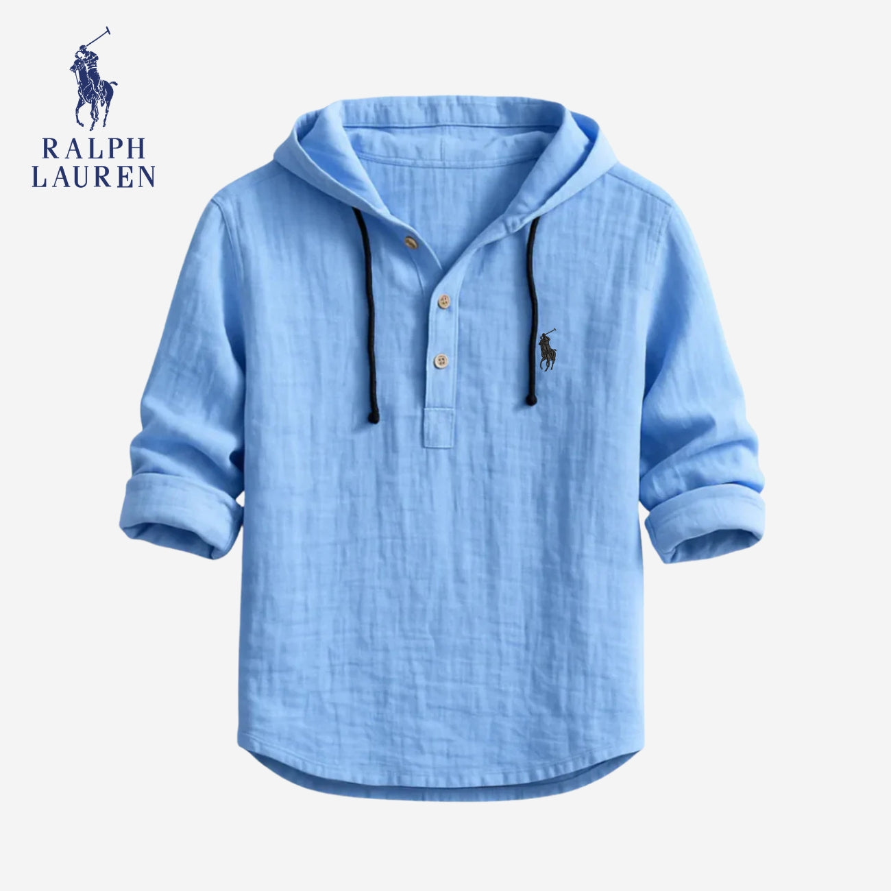 Felpa con cappuccio in lino || SVENDITA DI MAGAZZINO