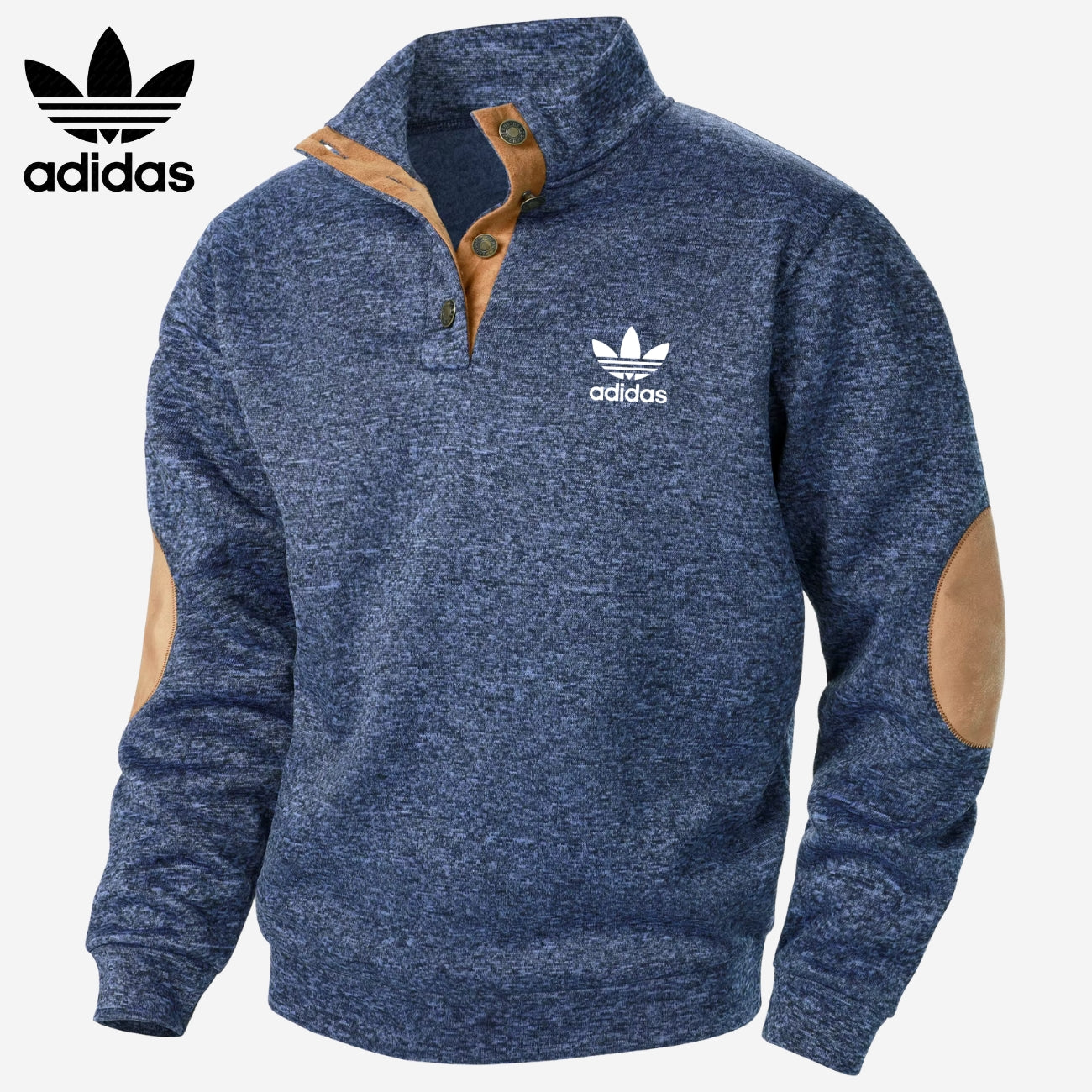 Felpa con Mezza Abbottonatura || SALDI