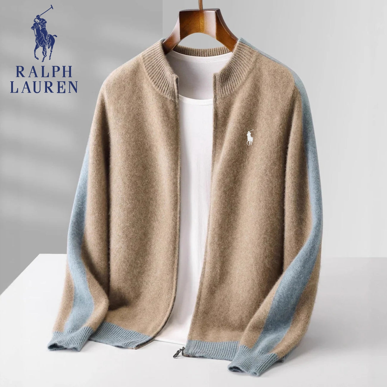 "100% Cashmere" Cardigan con Zip || SALDI DI LIQUIDAZIONE