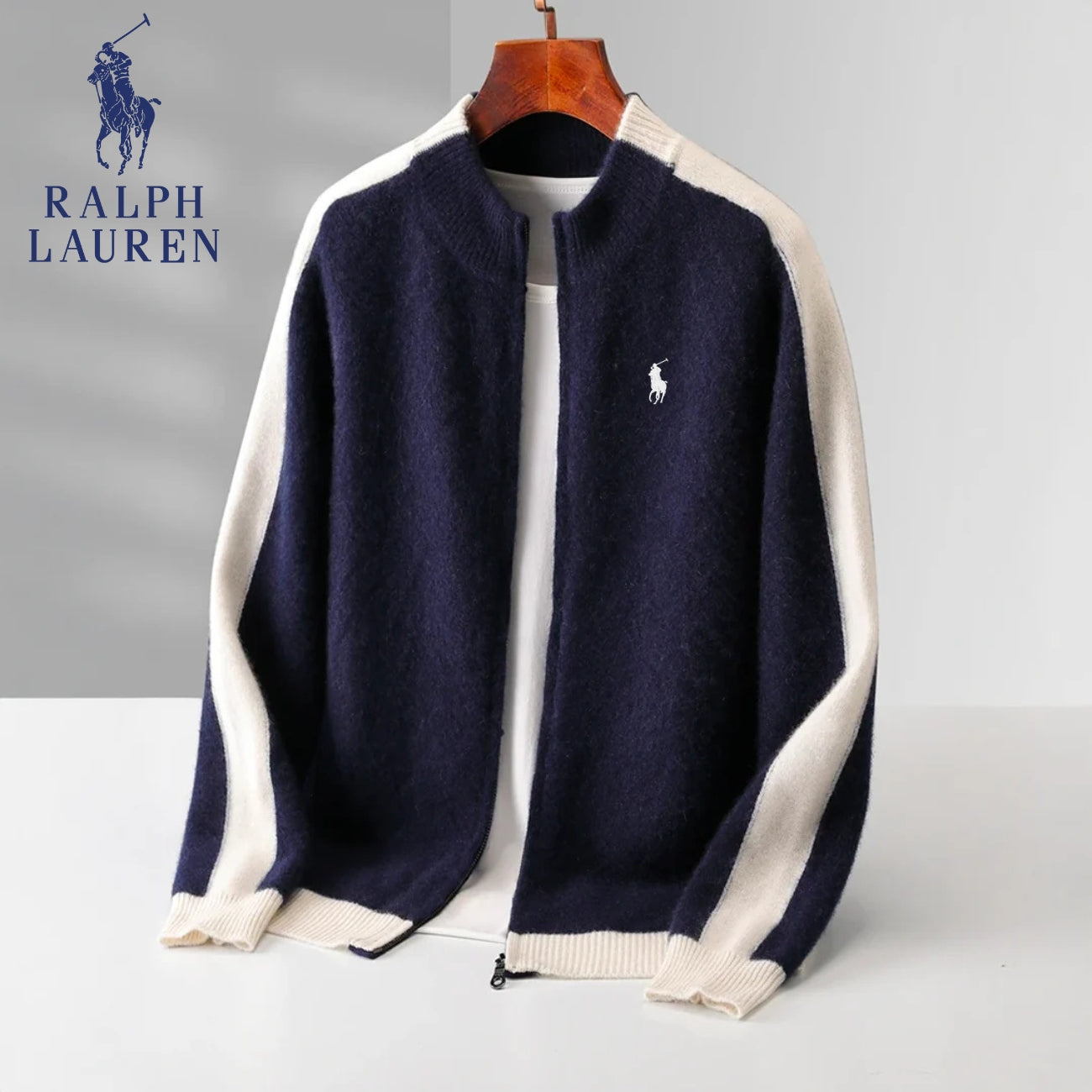 "100% Cashmere" Cardigan con Zip || SALDI DI LIQUIDAZIONE