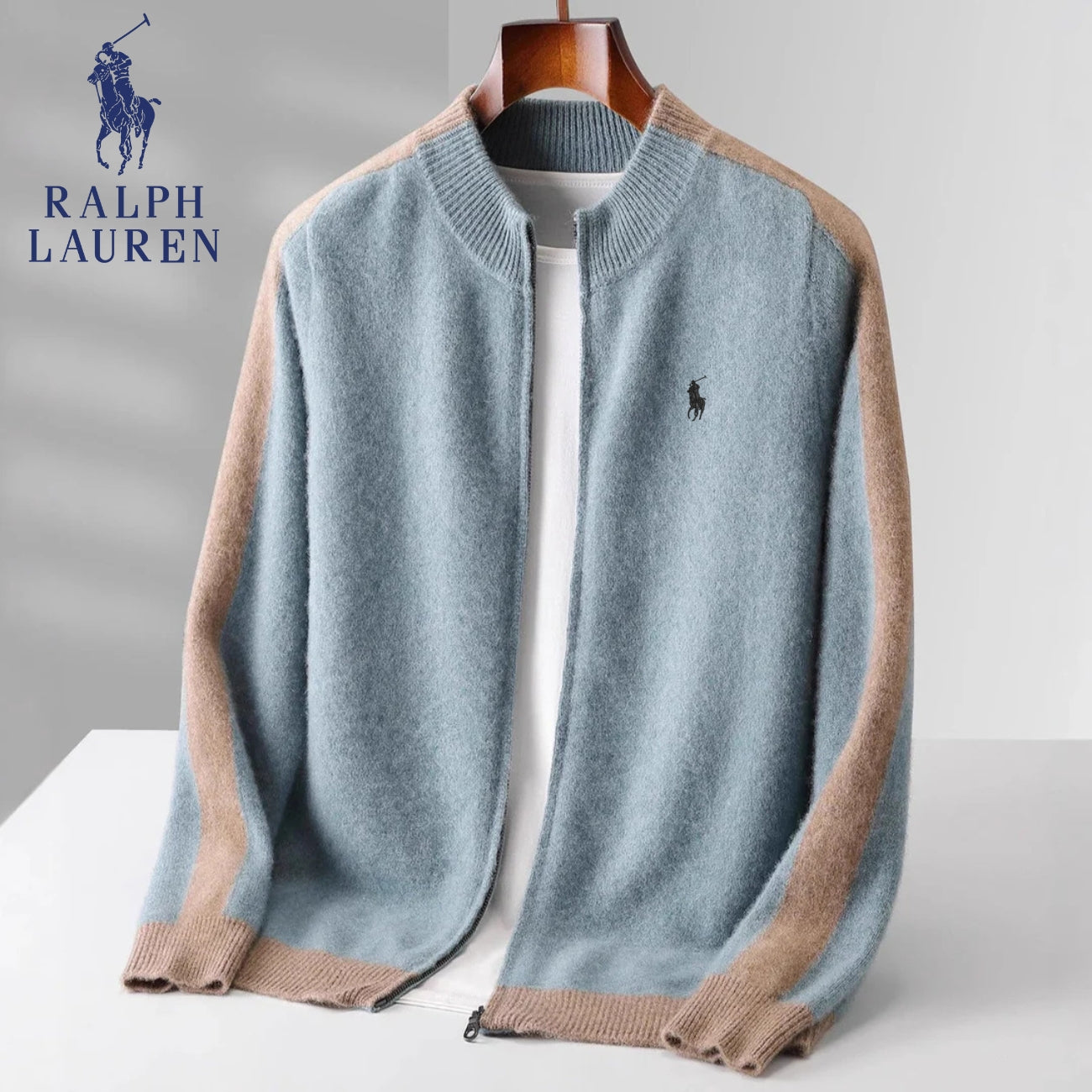 "100% Cashmere" Cardigan con Zip || SALDI DI LIQUIDAZIONE