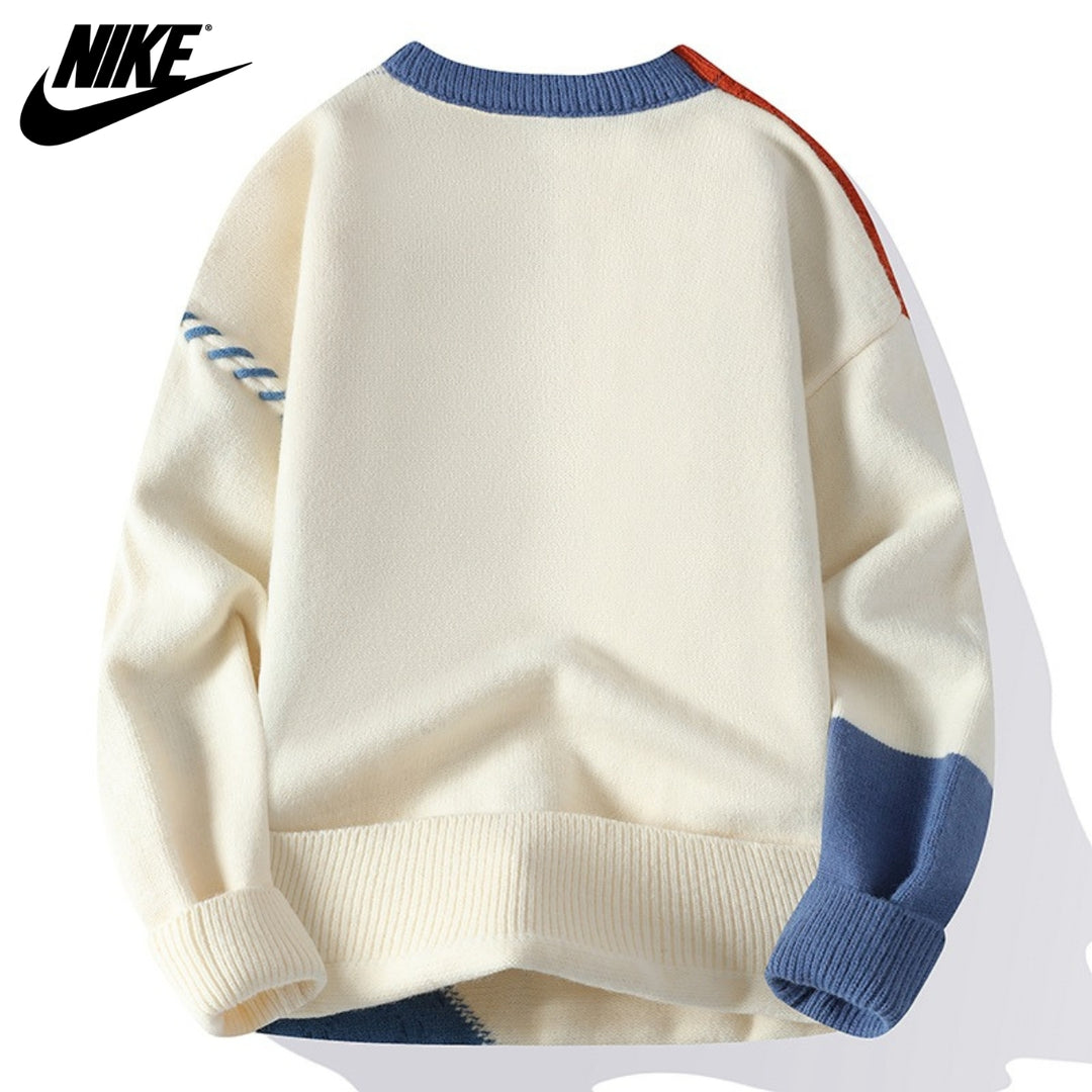 Maglione patchwork casual || Prezzo di saldo