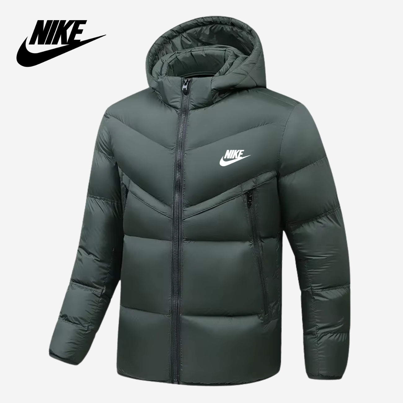 Giacca trapuntata con cappuccio || Liquidazione di magazzino