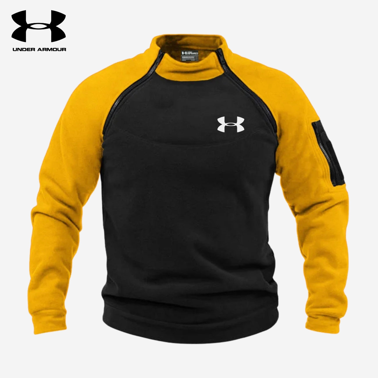 Felpa in Pile a Blocchi di Colore || SALDI