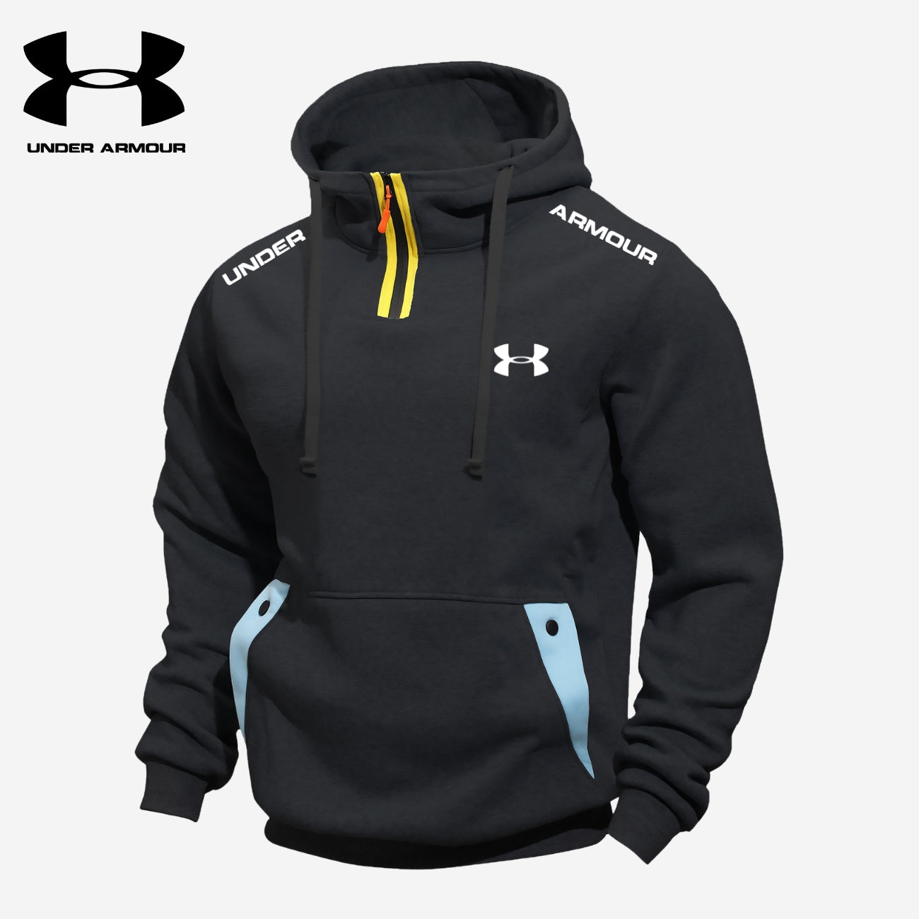 Felpa Premium con Mezza Zip || SALDI DI LIQUIDAZIONE