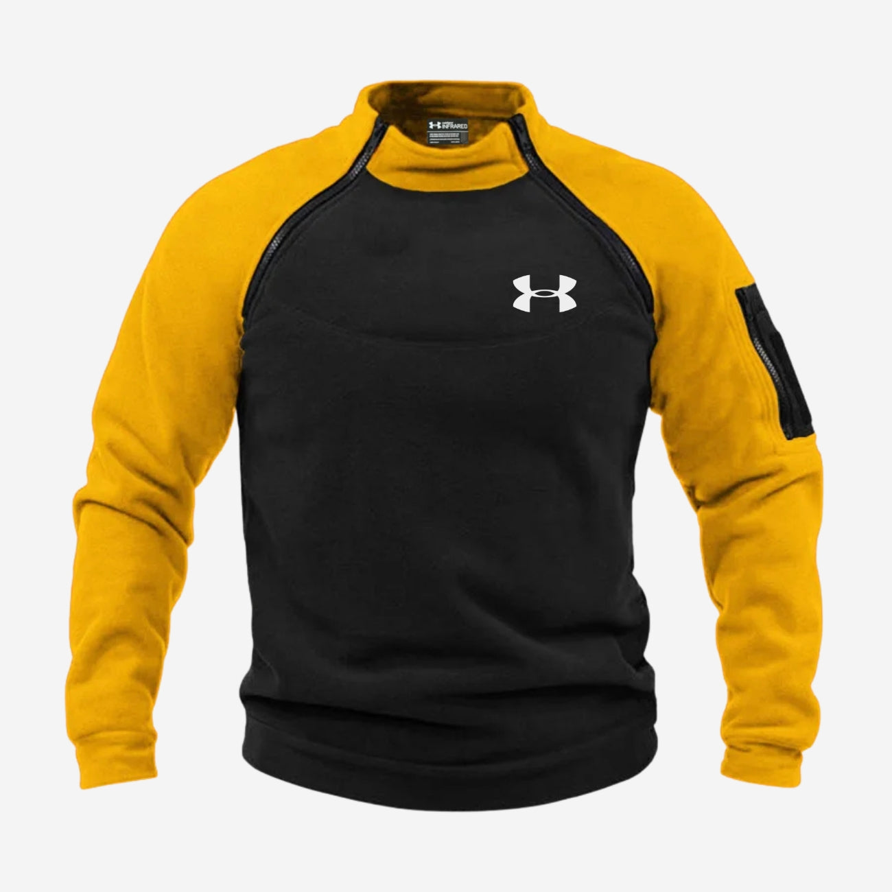 Felpa in Pile a Blocchi di Colore - SALDI