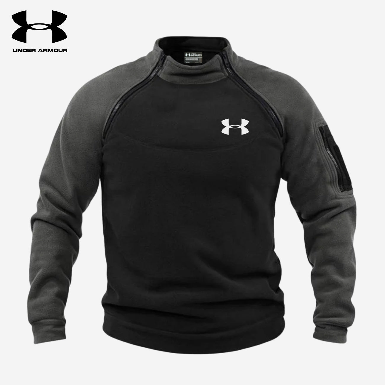 Felpa in Pile a Blocchi di Colore || SALDI