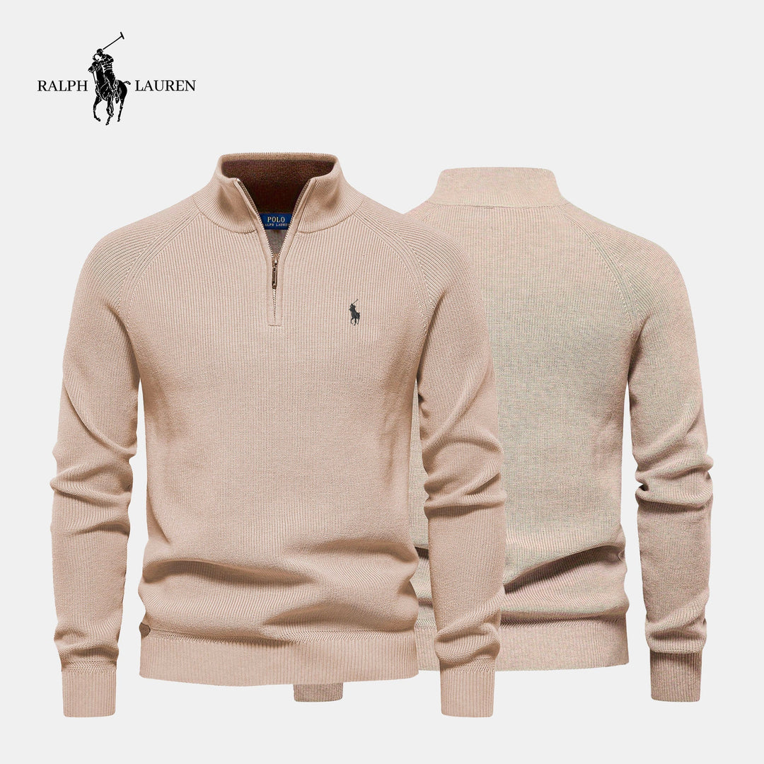 Maglione RL™ con Mezza Cerniera - IN SALDO