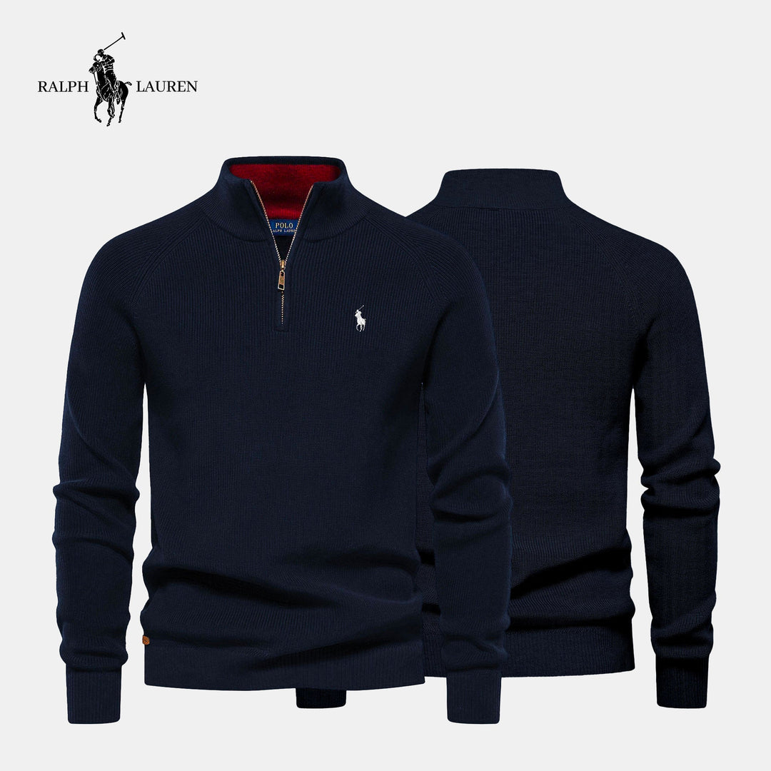 Maglione RL™ con Mezza Cerniera - IN SALDO