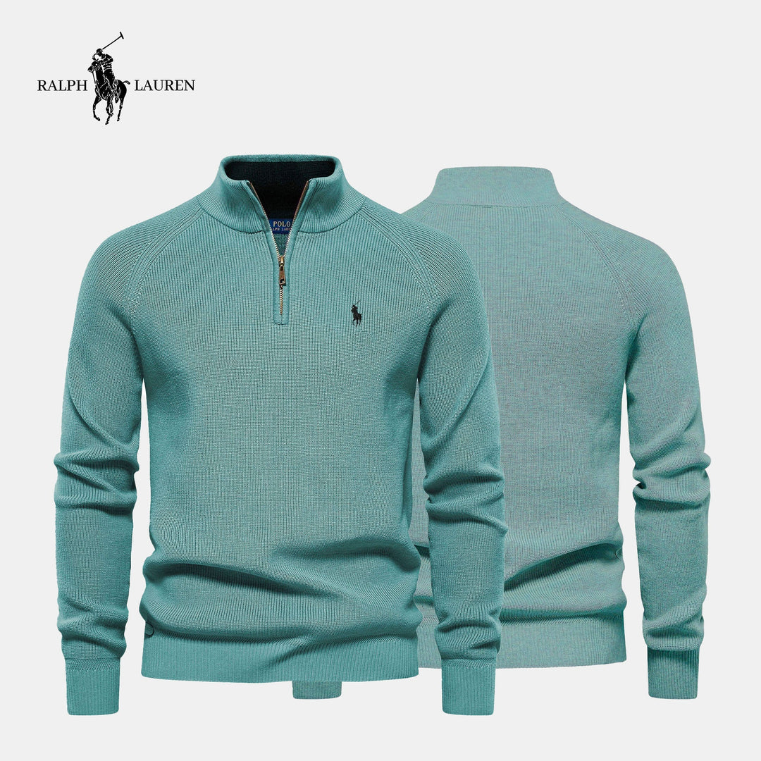 Maglione RL™ con Mezza Cerniera - IN SALDO