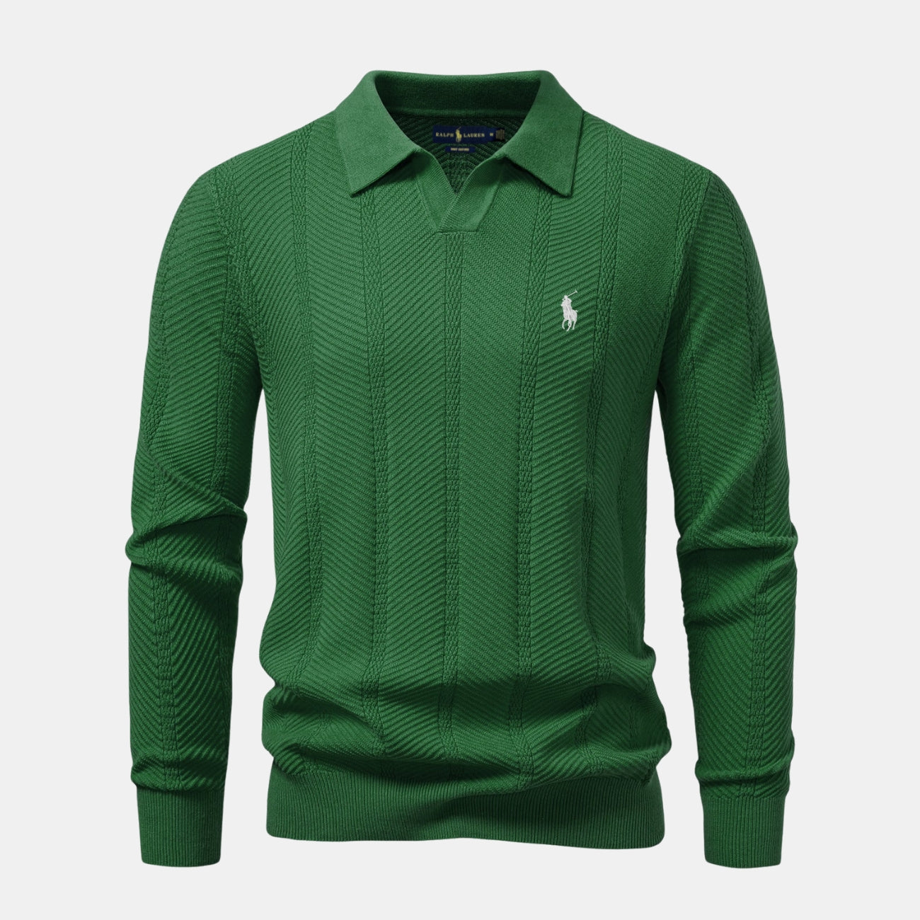 Knitted Polo Sweater - SALDI DI LIQUIDAZIONE