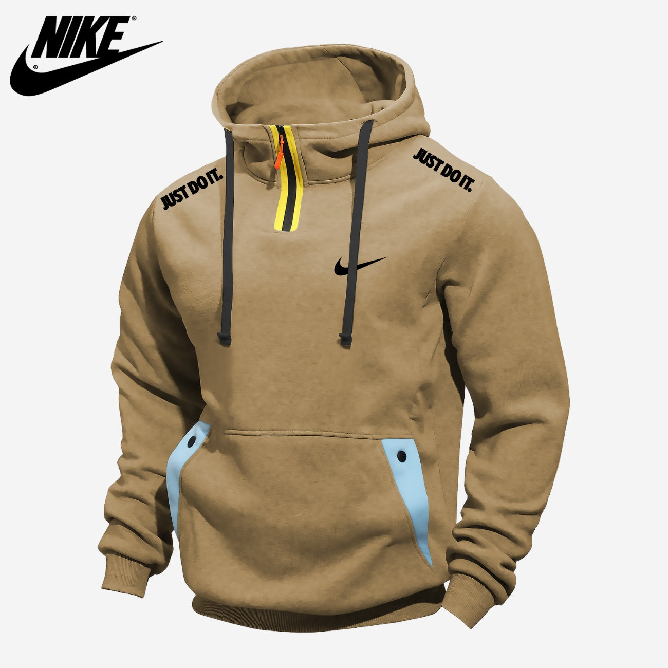 Felpa Casual con Mezza Zip || SALDI DI LIQUIDAZIONE