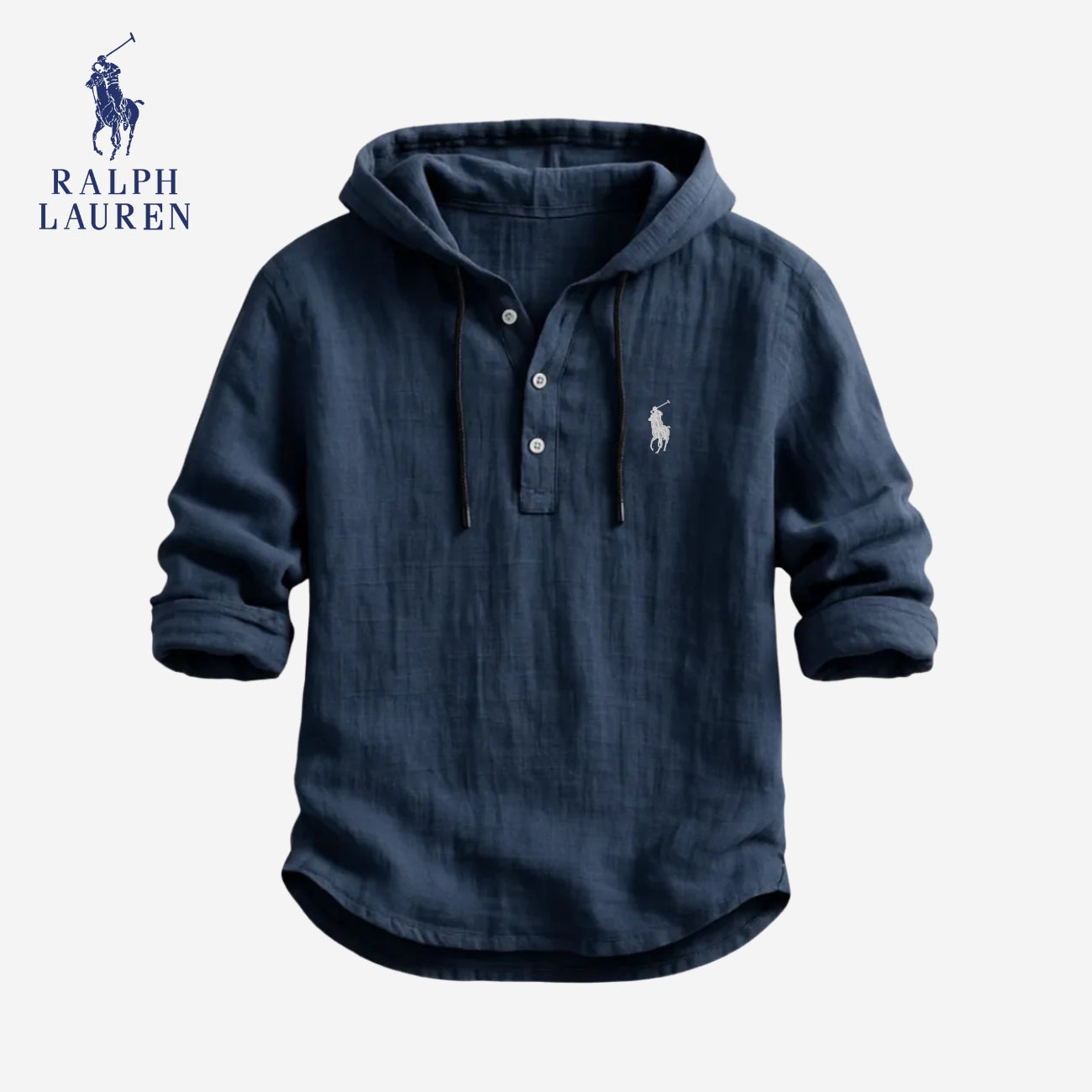 Felpa con cappuccio in lino || SVENDITA DI MAGAZZINO