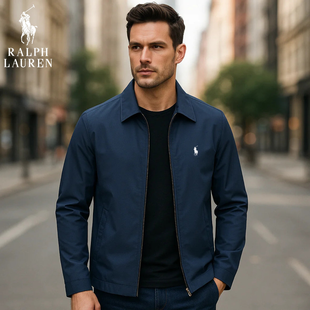 Giacca Elegante con Zip || SALDI DI LIQUIDAZIONE