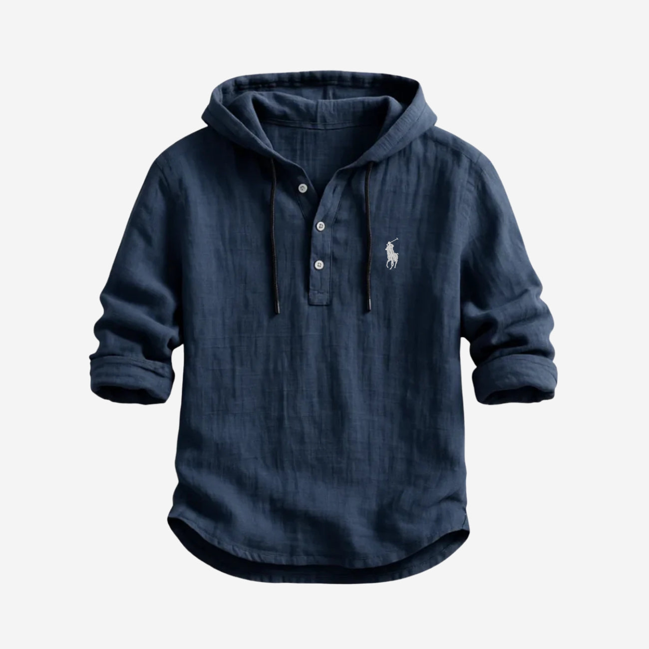 FELPA CON CAPPUCCIO IN LINO - SVENDITA DI MAGAZZINO