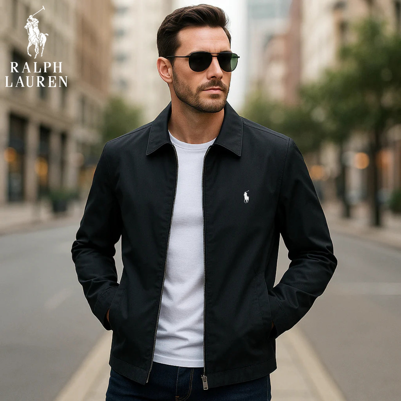 Giacca Elegante con Zip || SALDI DI LIQUIDAZIONE