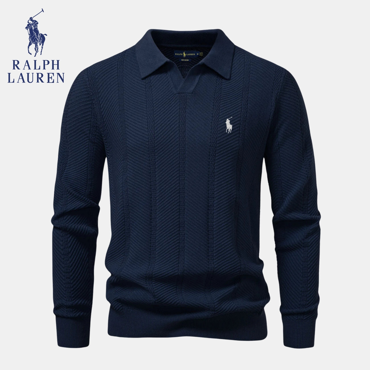 Knitted Polo Sweater || SALDI DI LIQUIDAZIONE