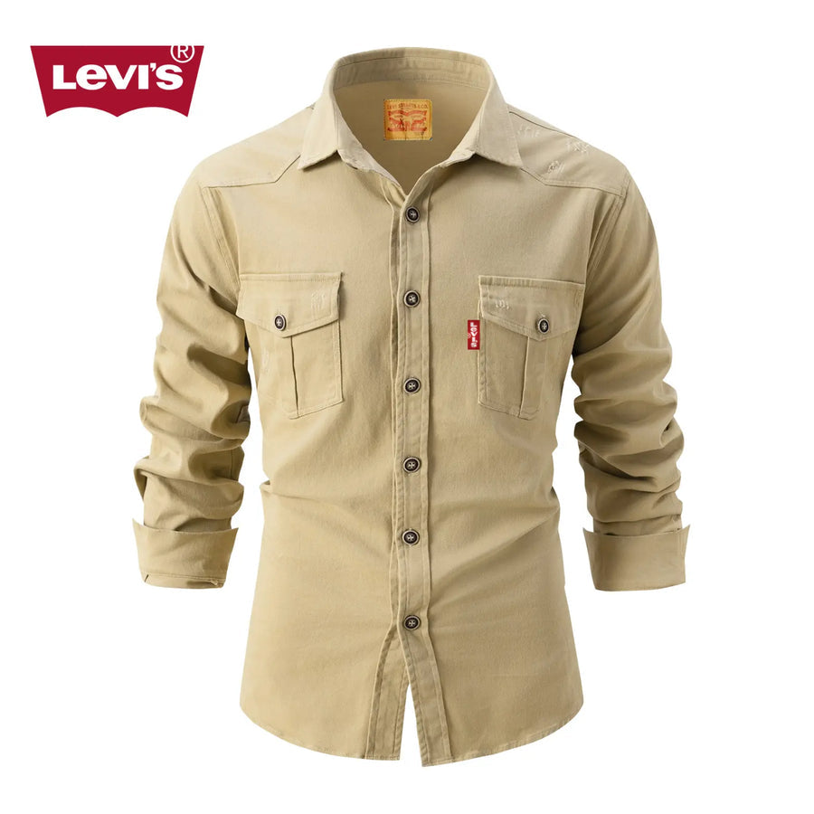 Camicia a Maniche Lunghe da Uomo