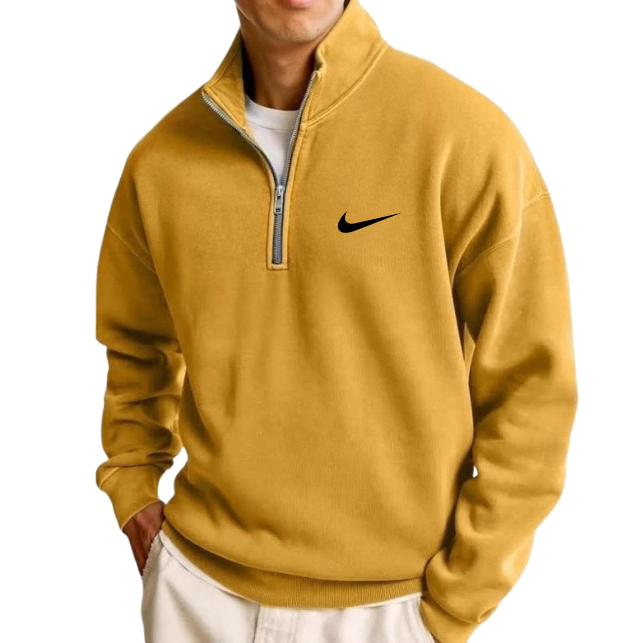 Felpa Casual con Mezza Cerniera - NUOVA COLLEZIONE