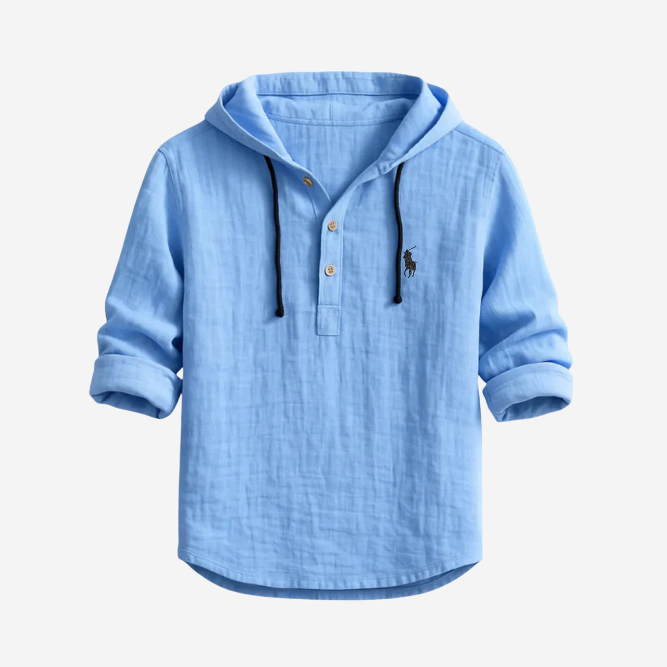 FELPA CON CAPPUCCIO IN LINO - SVENDITA DI MAGAZZINO