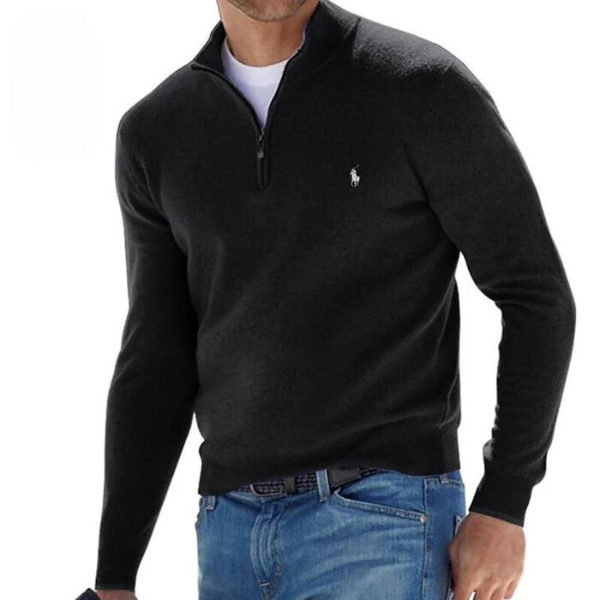 Maglione Elite a mezza cerniera