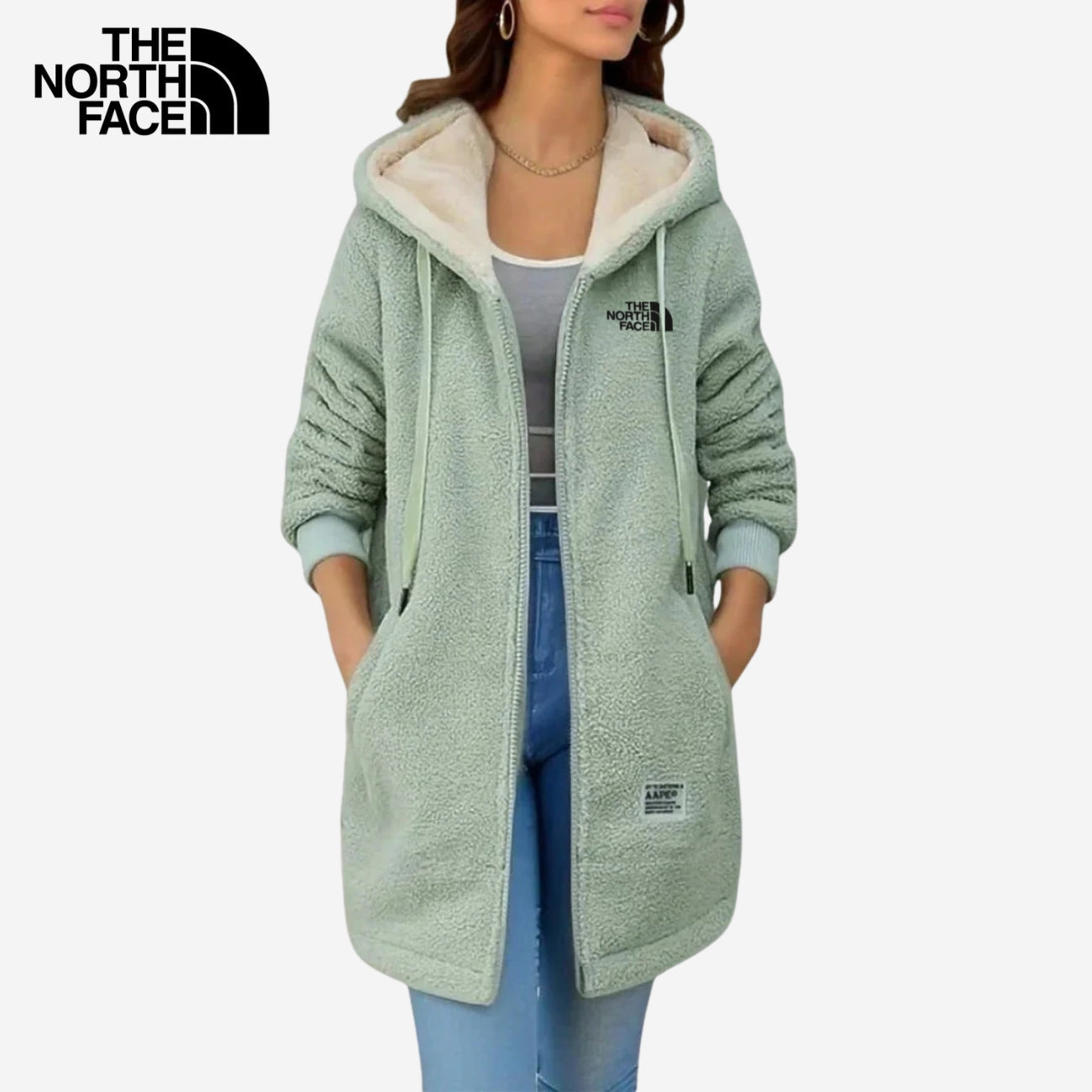 Cappotto in Pile con Cappuccio || SALDI DI LIQUIDAZIONE