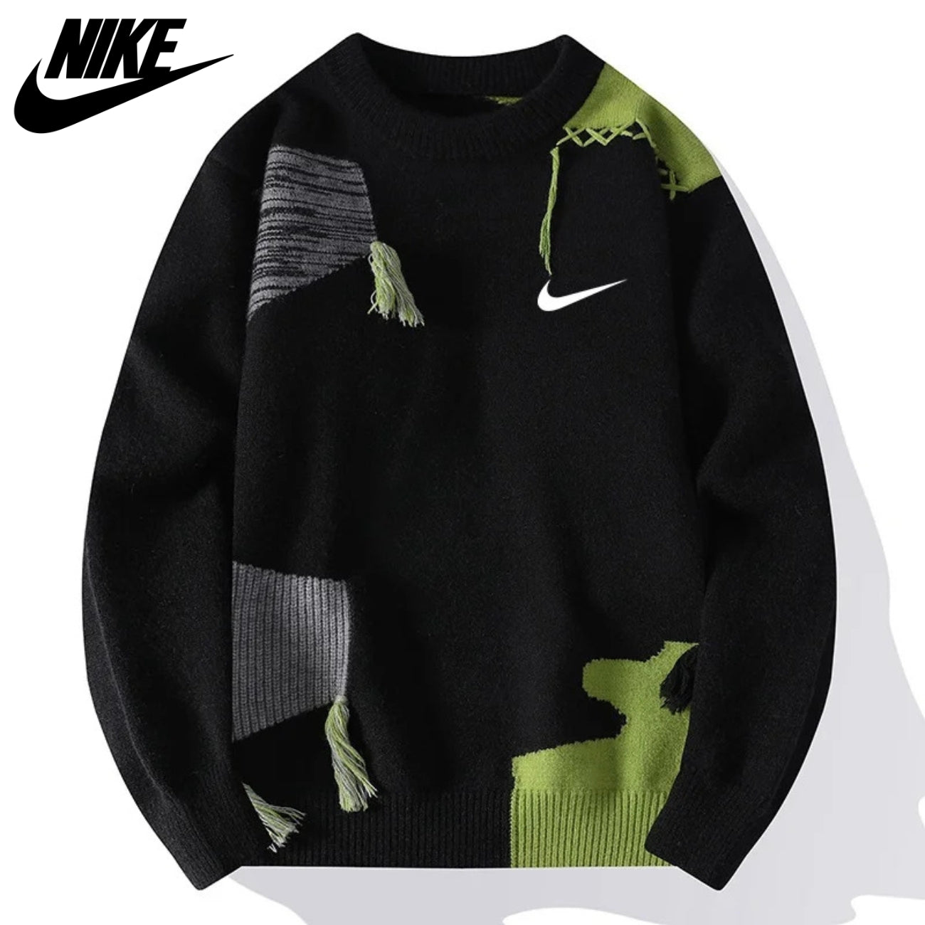 Maglione Patchwork Testurizzato || SALDI DI LIQUIDAZIONE