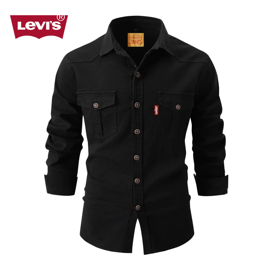 Camicia a Maniche Lunghe da Uomo