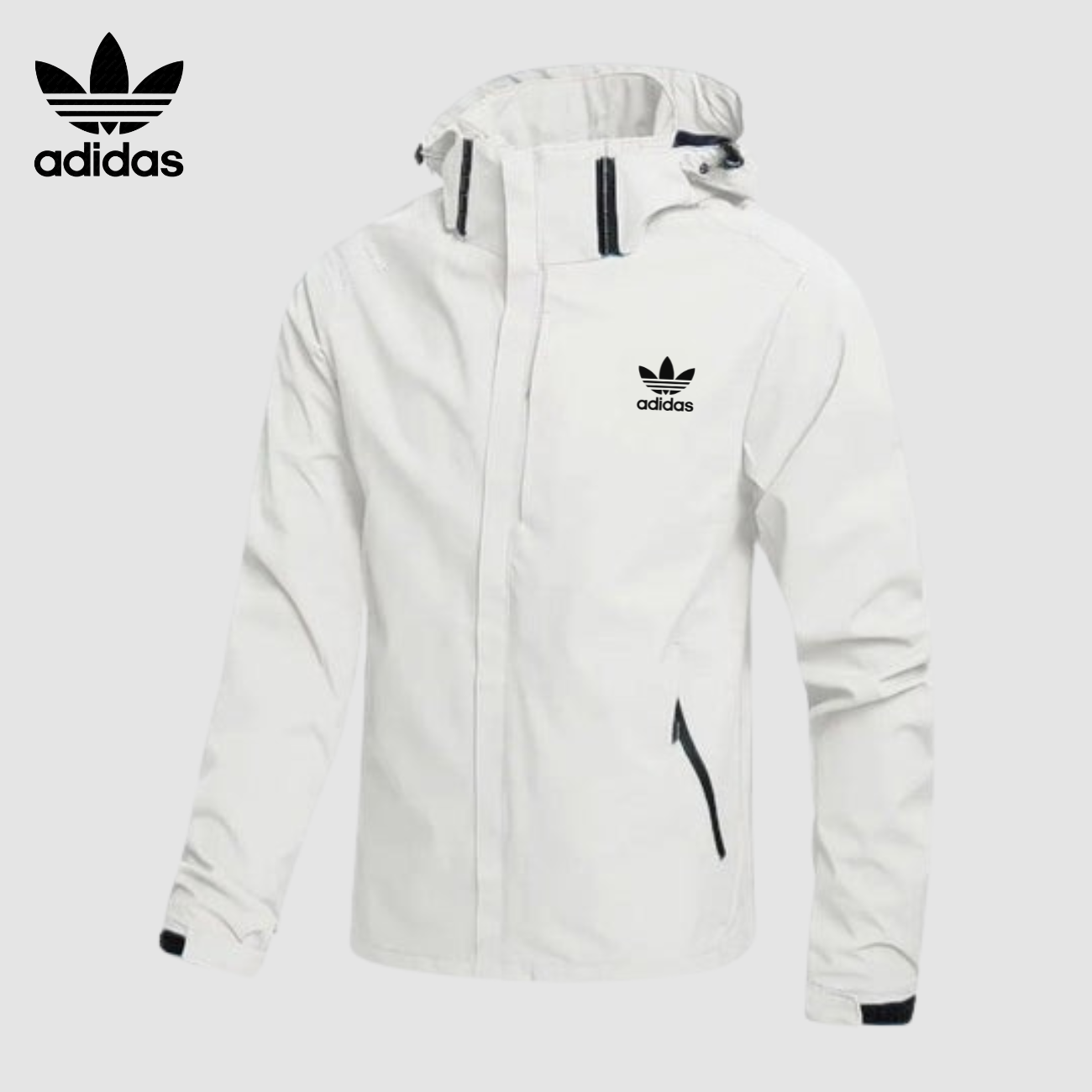 Giacca con Cappuccio e Chiusura Lampo Ultra-Tech - PREZZO DI LIQUIDAZIONE