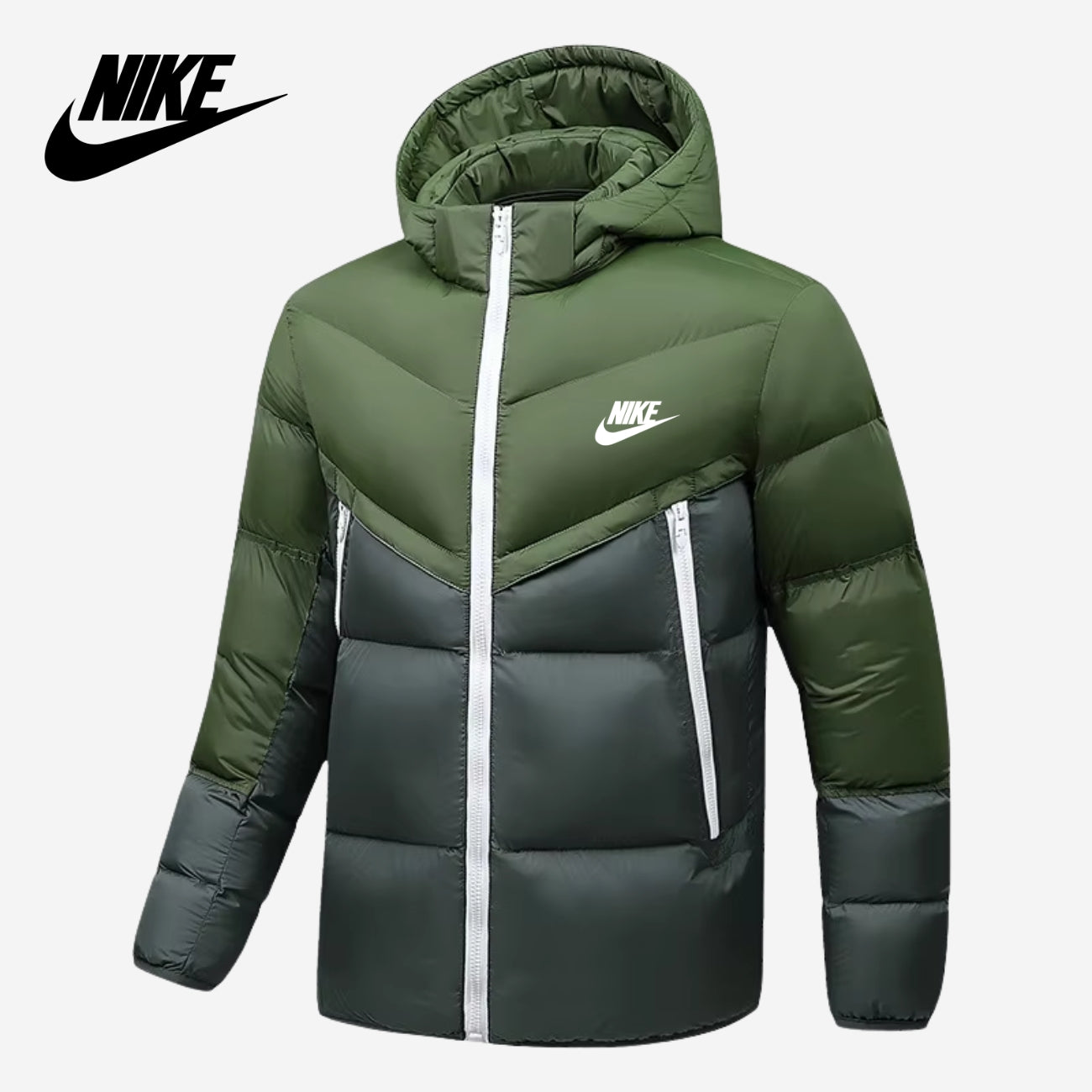 Giacca trapuntata con cappuccio || Liquidazione di magazzino