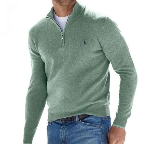Maglione Elite a mezza cerniera