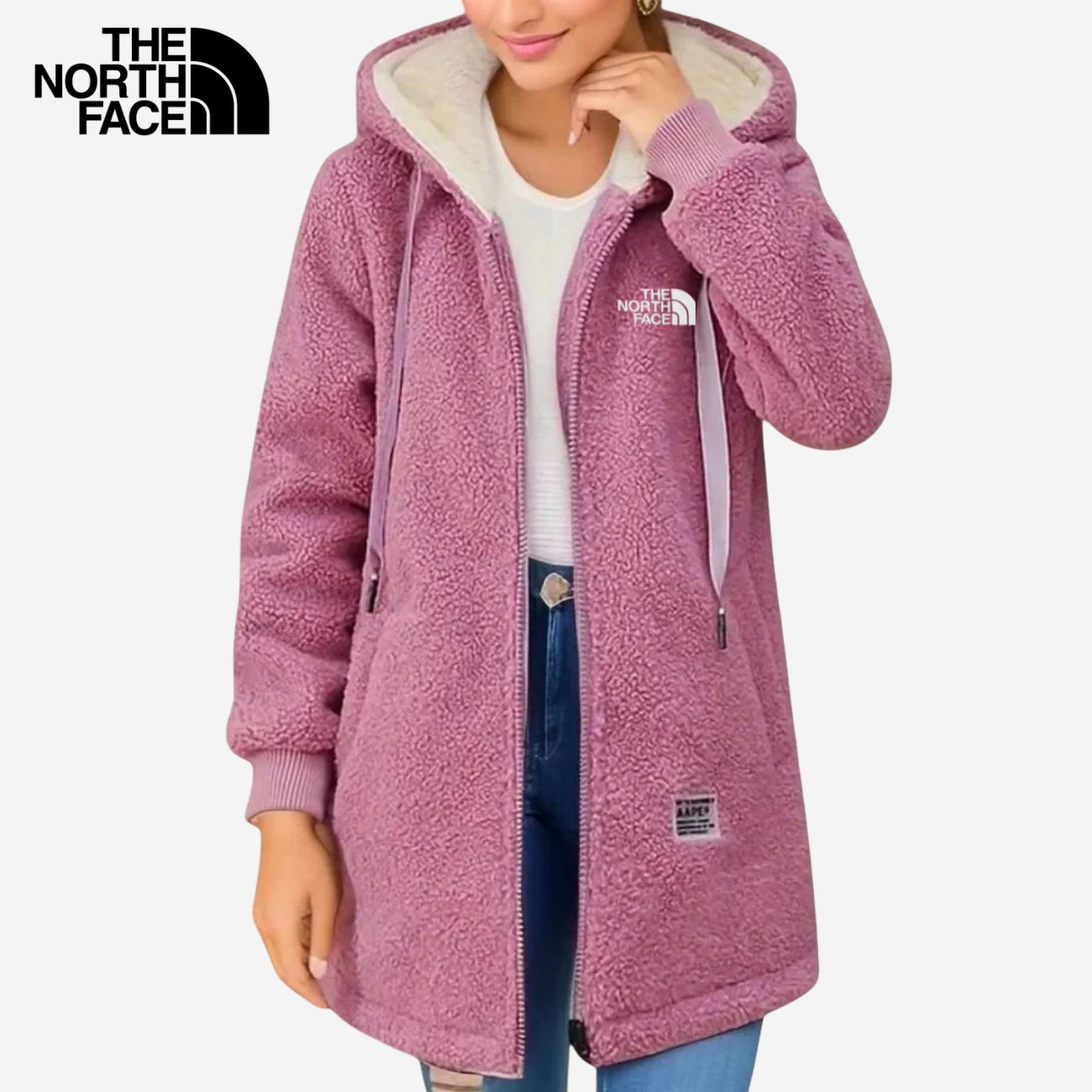 Cappotto in Pile con Cappuccio || SALDI DI LIQUIDAZIONE