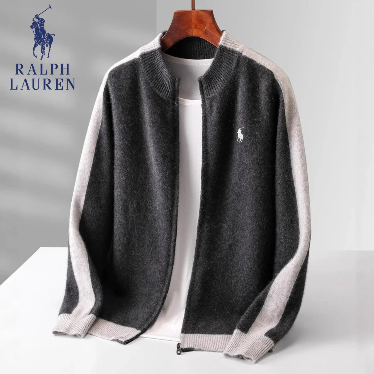 "100% Cashmere" Cardigan con Zip || SALDI DI LIQUIDAZIONE
